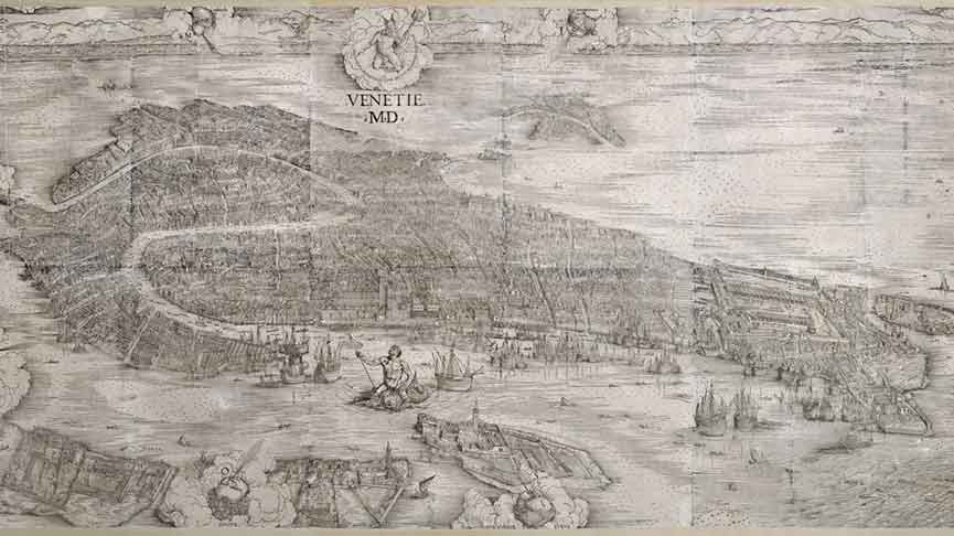 Mostra Venezia, che impresa! La grande veduta prospettica di Jacopo de' Barbari  Vicenza